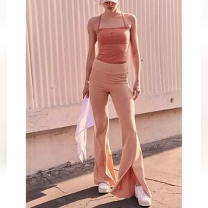 NWT Free People Hot Shot Kick Flares Flare Pants L